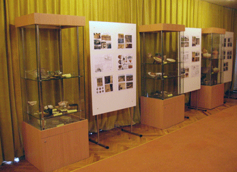 Imagine din expozitia temporara din anul 2007 Marturii arheologice